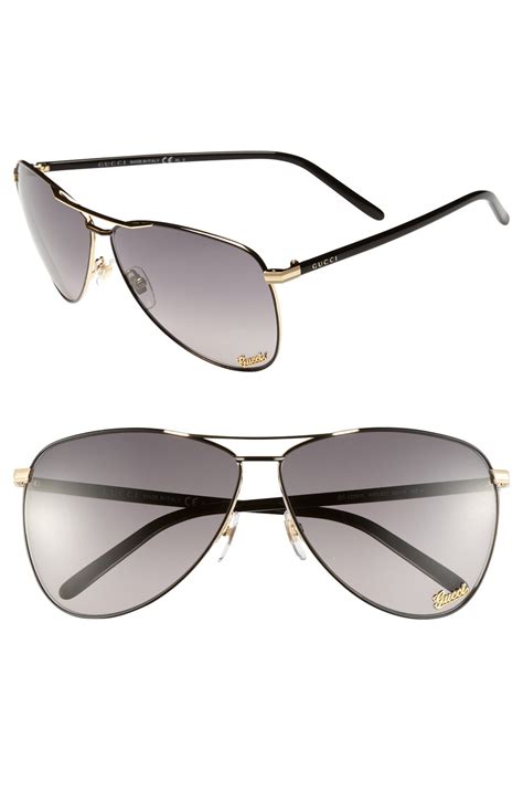 gucci metal unibody glasses|gucci sunglasses metal frame aviator.